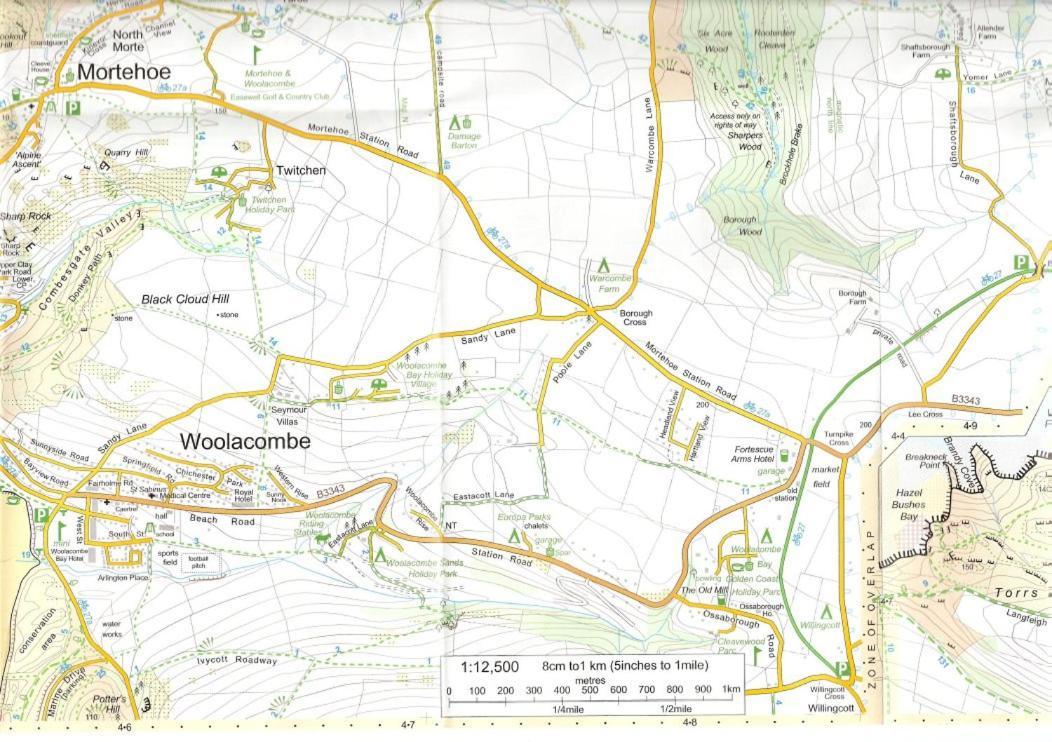 Fortescue Arms Woolacombe Εξωτερικό φωτογραφία
